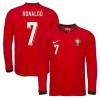 Original Fußballtrikot Portugal Ronaldo 7 Heimtrikot 2025 Langarm Für Herren